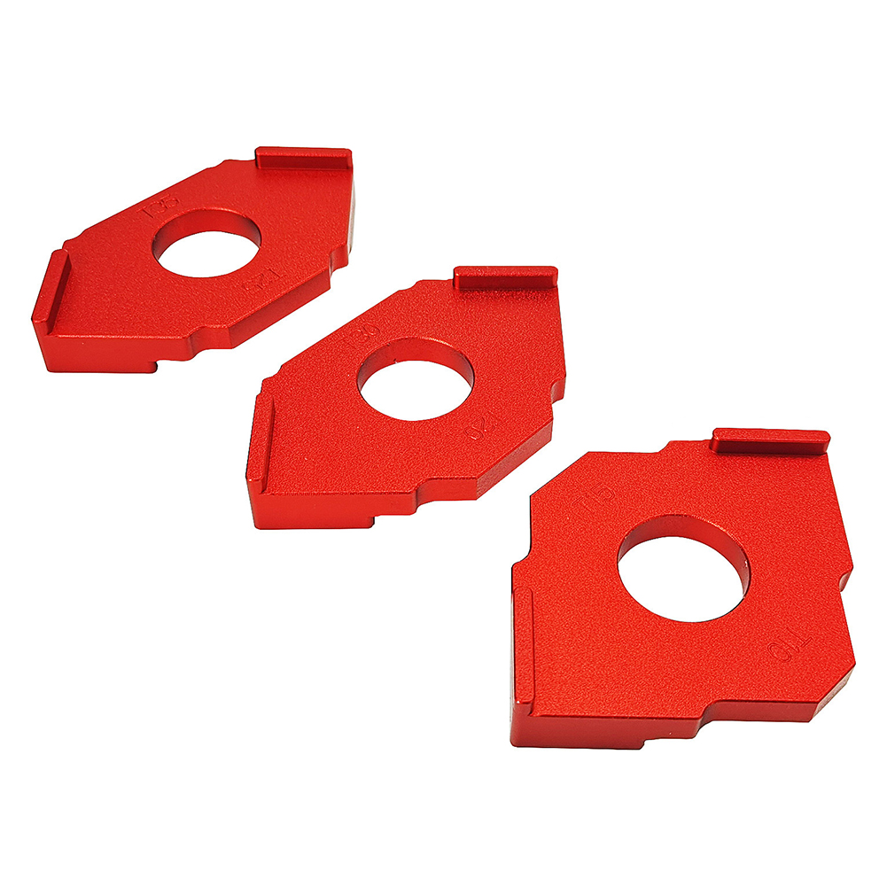 

Woodworking Right-Angle Trim Template C-Angle Upside-Down Positioning Block, 3pcs, 501 Original