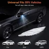 Angel Wings Car LED Projector Light Car Side Mirror, Chassis Modification LED Light Universal Projector Light Car Accessories Suitable for All Car Models