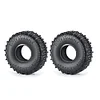 AMK 1.0" Rubber Mud Terrain Off Road Tires 24x62x22mm for 1/24 RC Crawler Car Axial SCX24 Gladiator Deadbolt 1/18 TRX4M (2PCS)