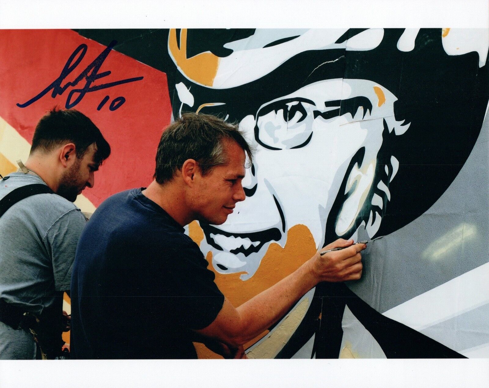 Shepard Fairey Signed Autographed 8x10 Photo Poster painting OBEY Artist COA VD