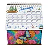 5D/DIY Kalender Kristallmalerei Schreibtischkalender Kit Heimdekorationen (Schmetterling)