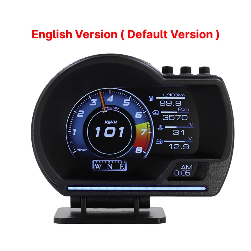 Car OBD multi-function LCD instrument modified head-up display