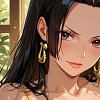 Boa Hancock Daily Life Decorative Painting - ONE PIECE - BLK Studio