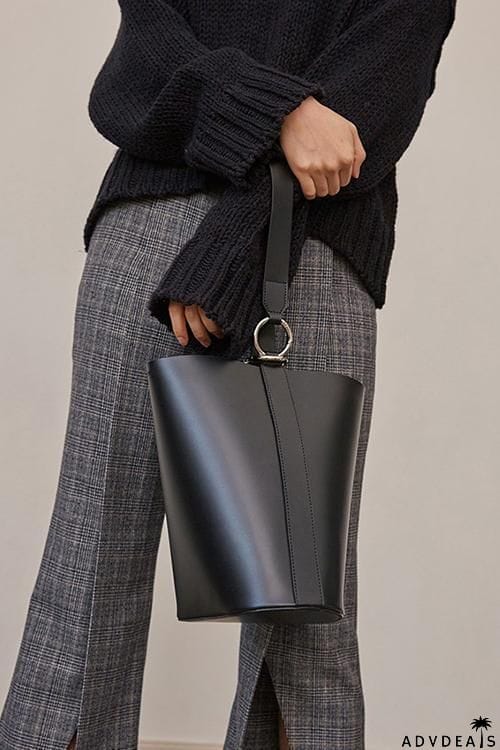 PU Bucket Handbag