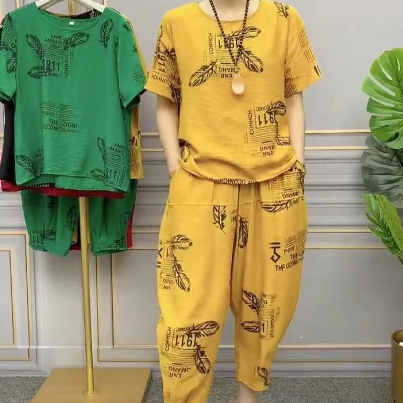 Cozymoo Casual Loose 2 piece Set for Mom