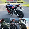 Electric Motorcycle License Plate Mount for CFMOTO 450SR 450NK 450MT 675NK Universal License Plate Holder Adjustable 160-Degree Rotation
