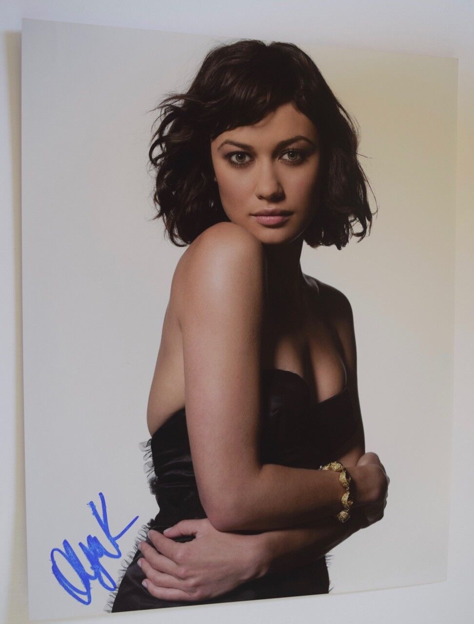 Olga Kurylenko Signed Autographed 11x14 Photo Poster painting James Bond Girl Hot Sexy COA VD