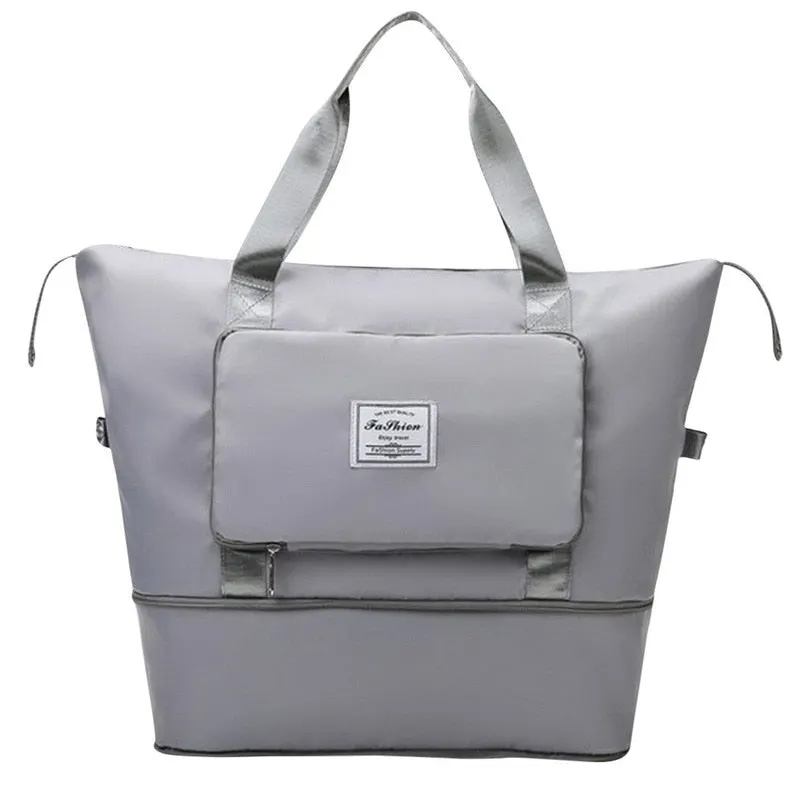Unisex Oxford Handbags Outdoor Waterproof Foldable Travel Bag Large Capacity Tote Bag Gym Shoulder Bag Women's Bag Handbags2021