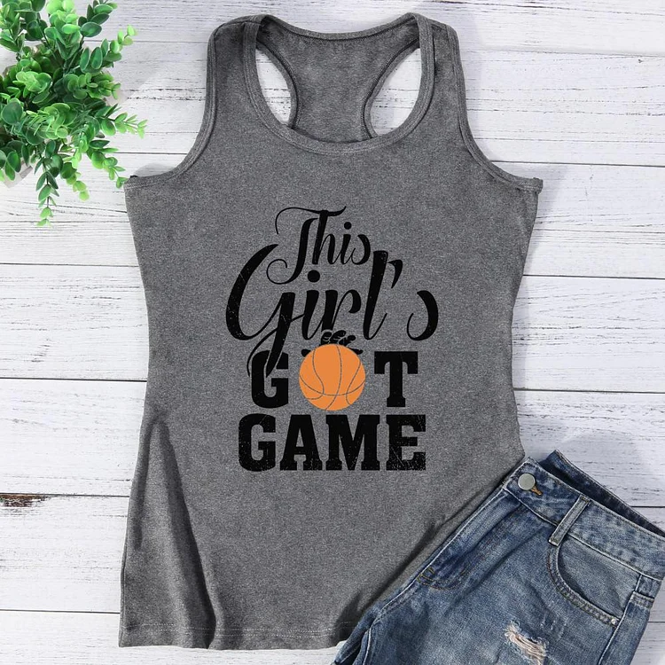 This Girl Got Game Vest Top-Annaletters