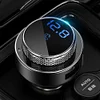 GC16 Car FM Transmitter Bluetooth-compatible Handsfree MP3 Player QC3.0 USB Charger