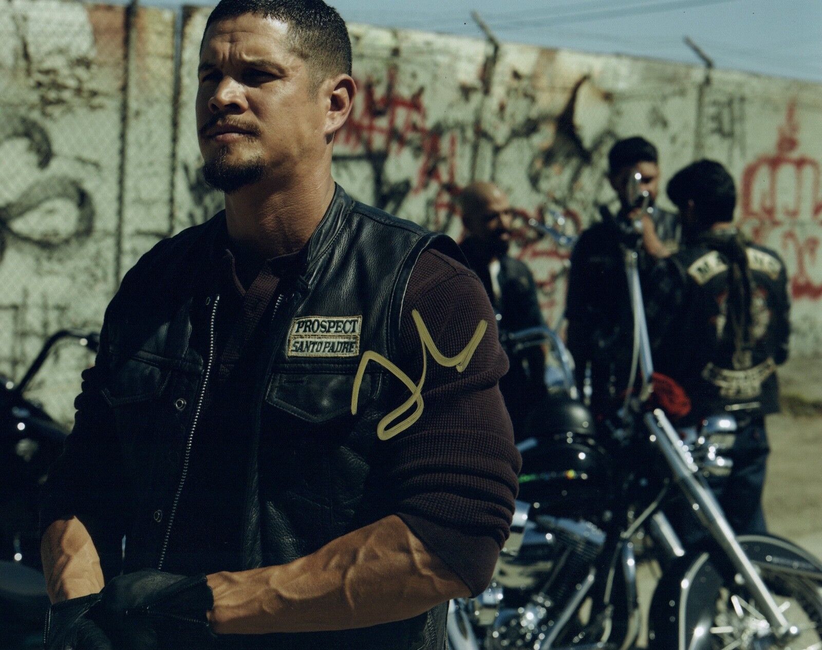 JD Pardo Signed Autographed 8x10 Photo Poster painting MAYANS MC M.C. Actor COA