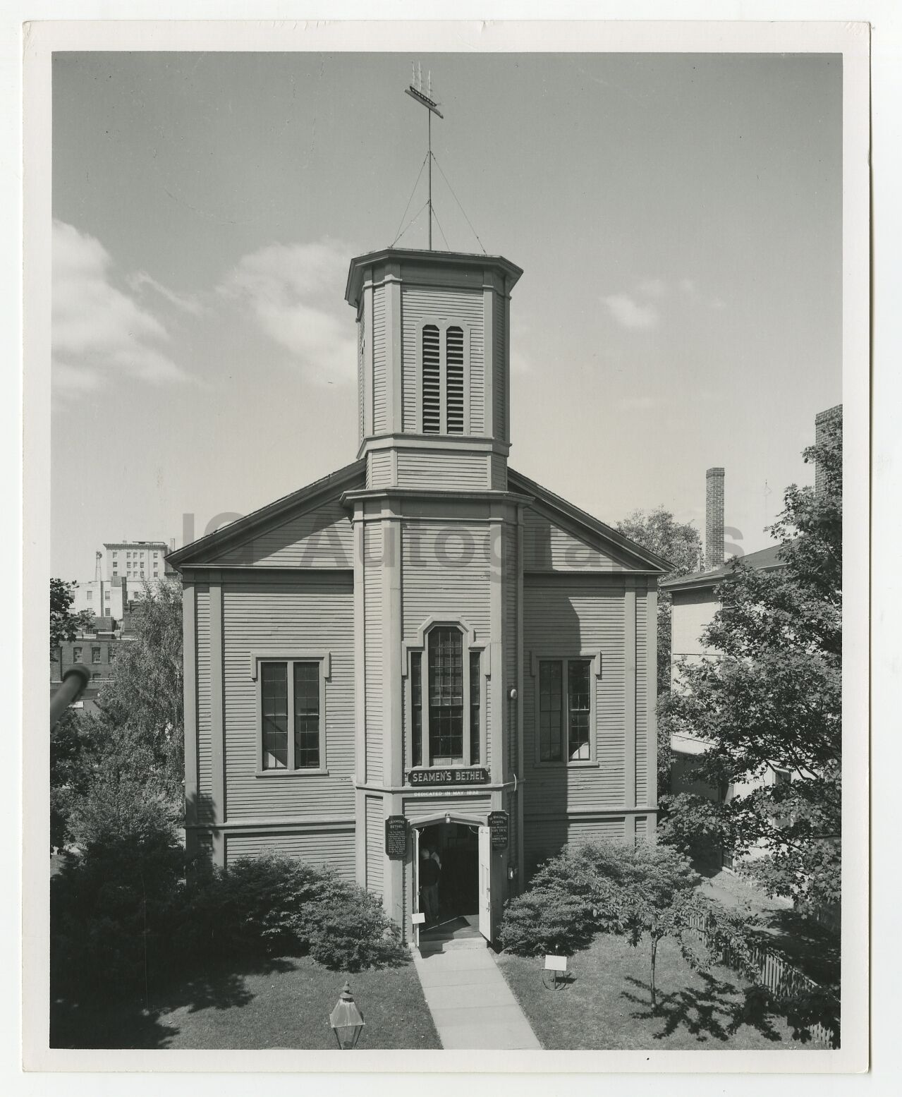 Whaling Museum - Seamen's Bethel - Vintage 8x10 Photo Poster paintinggraph - New Bedford