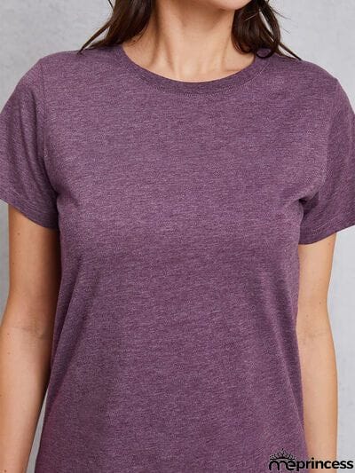 Round Neck Short Sleeve T-Shirt