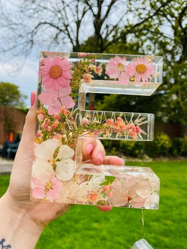 🔥Last Day 70% OFF 🌸Flowers Resin Night Light