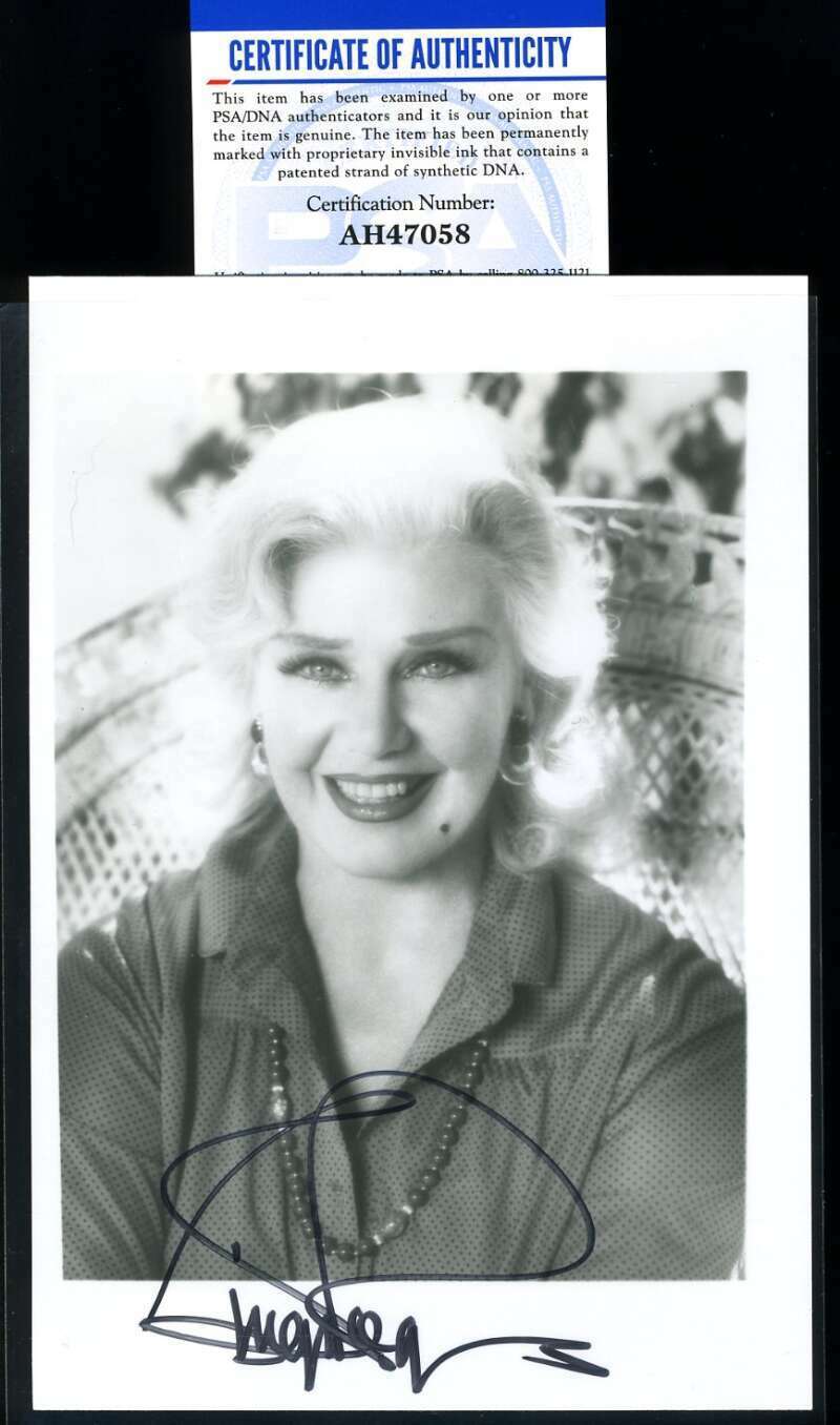 Ginger Rogers PSA DNA Coa Signed 5x7 Photo Poster painting Certified Autograph