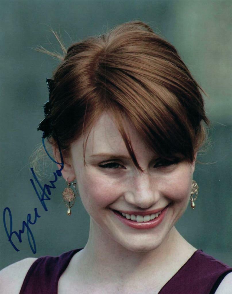 Bryce Dallas Howard autographed 8x10 signed Photo Poster painting Picture Pic and COA