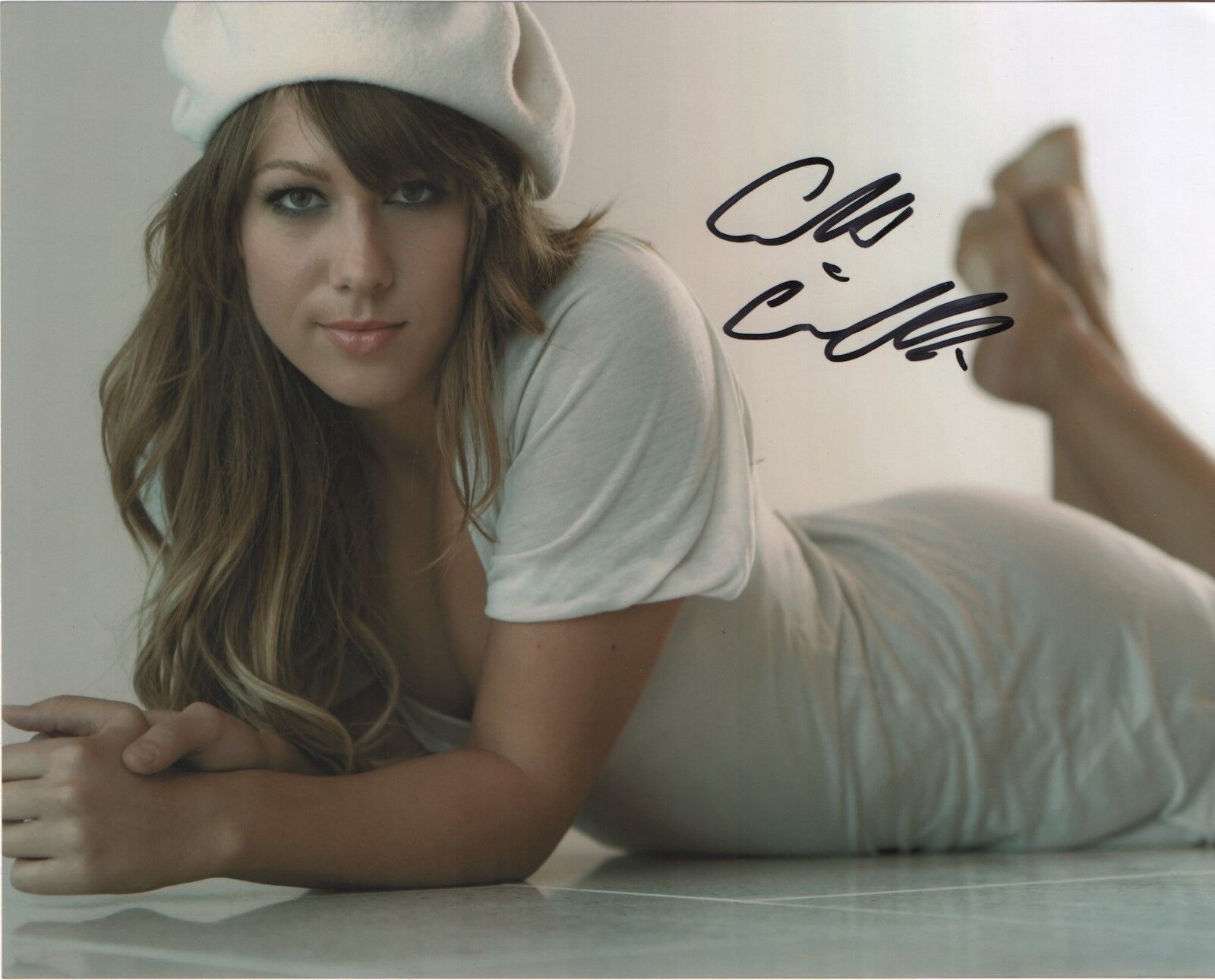 Colbie Caillat REAL hand SIGNED gorgeous 8x10 promo Photo Poster painting COA