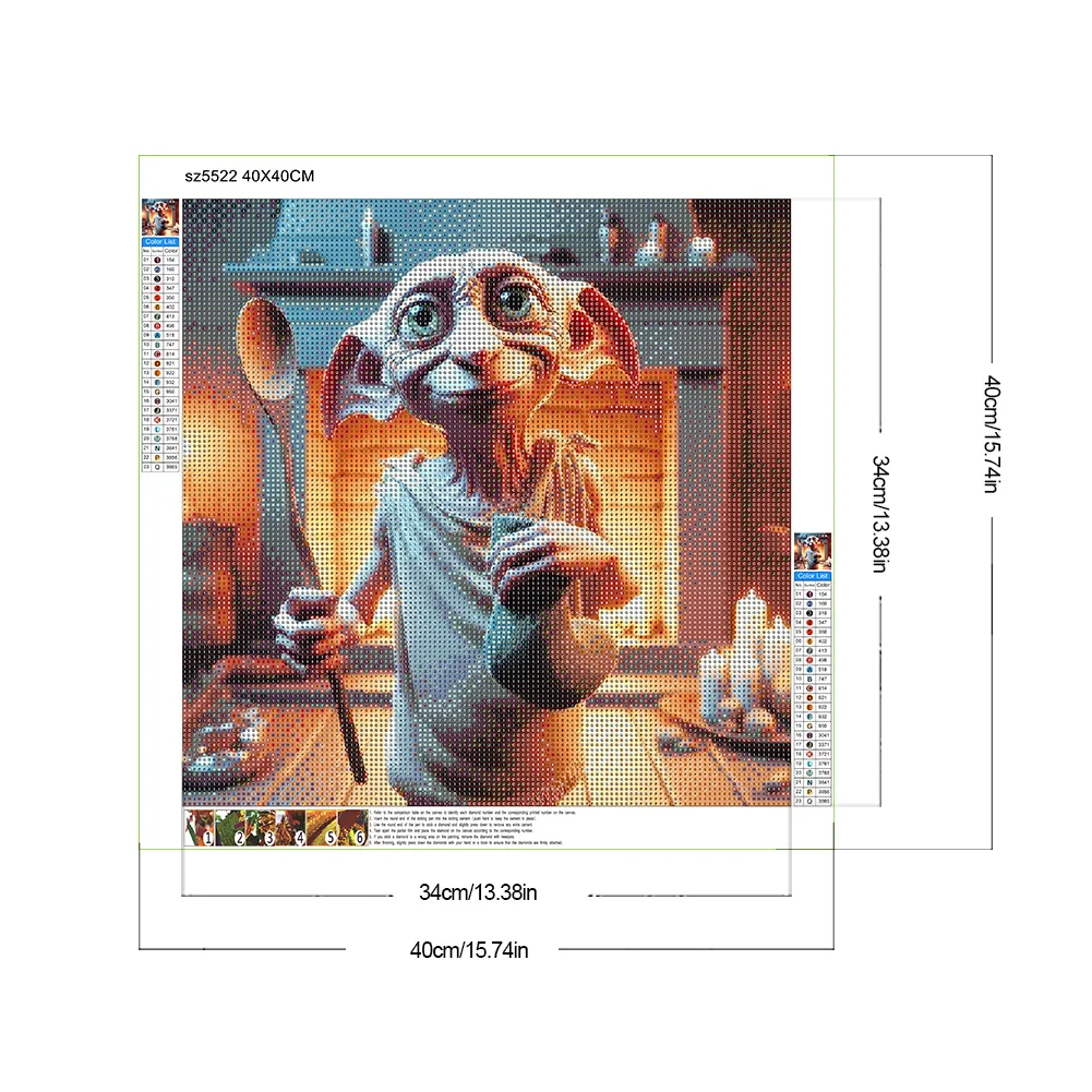 Diamond Painting - Full Round Drill - Dobby(Canvas|40*40cm)
