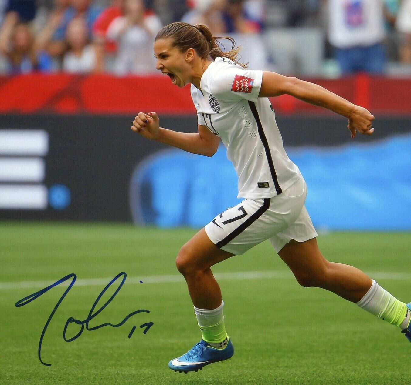 Tobin Heath Autographed Signed 8x10 Photo Poster painting REPRINT