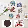 (US Local)6Pcs Diamond Painting Fridge Magnets Diamond Art Craft Kit