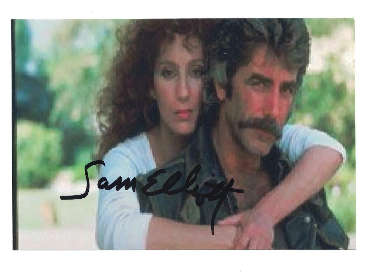 Sam Elliott Signed Autographed 4x6 Photo Poster painting Actor Cowboy