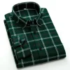 100% Cotton Brushed Plaid Shirt