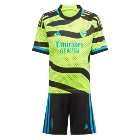 Arsenal Auswärtstrikot Kinder Minikit 2023-2024 ( Aufdruck Dein Name )