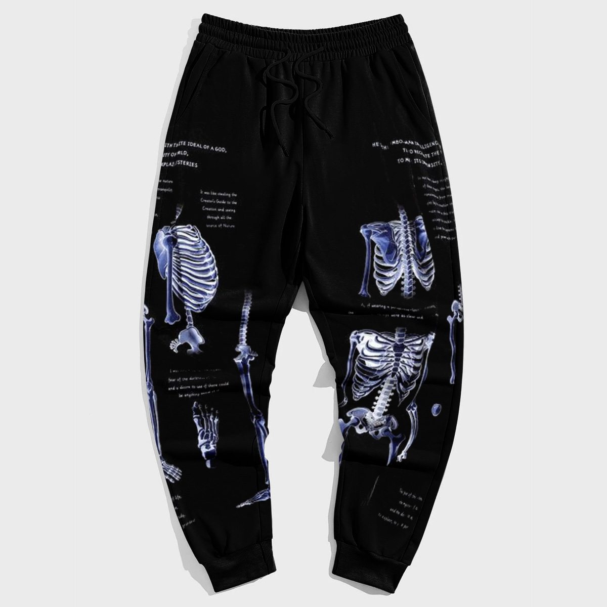 Men's Casual Vintage Street Style Plus Size Trousers