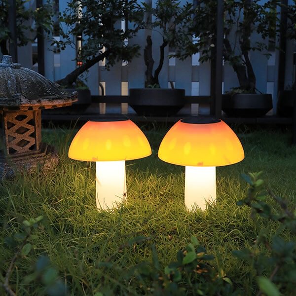 Garden Mushroom Solar Decorative Light