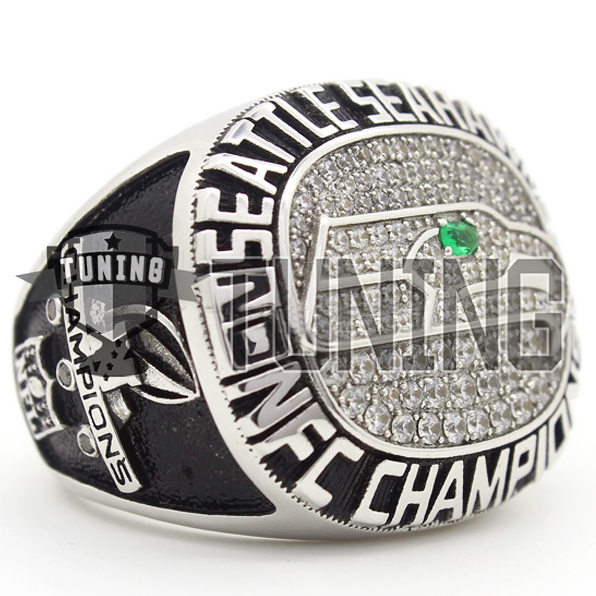 2014 SEATTLE SEAHAWKS NFC CHAMPIONSHIP RING & PRESENTATION BOX