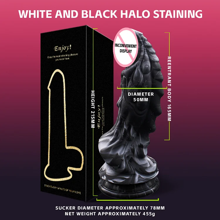 Realistic Silicone Dildo – Detailed Textured Design, Suction Base, Non-Vibrating, Waterproof