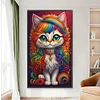 5D DIY Full Square Drill Diamond Painting Cat Animal Kit Home Decor (ZQA1262)