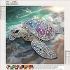 Diamond Painting-DIY Crystal Rhinestone Sea ​​Turtle