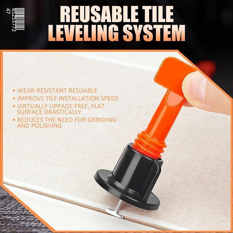 Reusable Tile Leveling System(50 pcs)