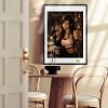 A3 & 4K Size Tifa Lockhart at the Tavern Decorative Painting - (FF7) Final Fantasy VII - HuangGua Studio