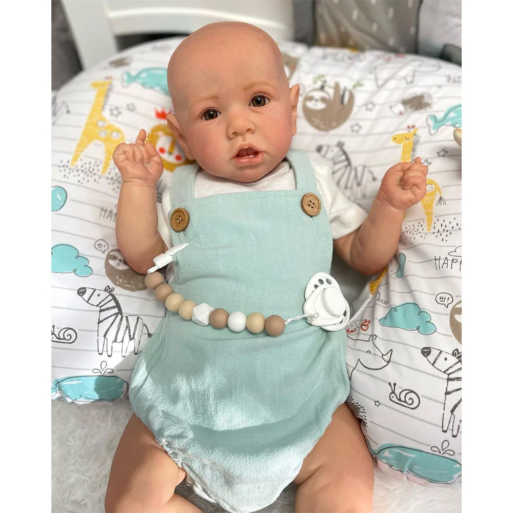 [Summer Sale]20'' Lifelike Realistic Girl Doll Named Chloe Reborn Baby Doll with "Heartbeat" and Sound