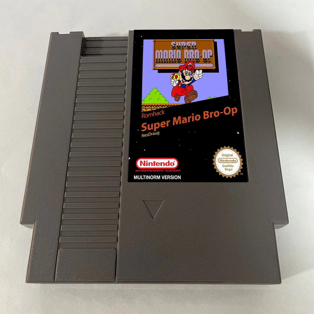 Super Mario Bro-op NES For Nintendo Entertainment System Console - 8 Bit Game Cartridge