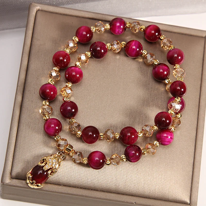 Agate Pixiu Wealth Fortune Blessing Beacelet