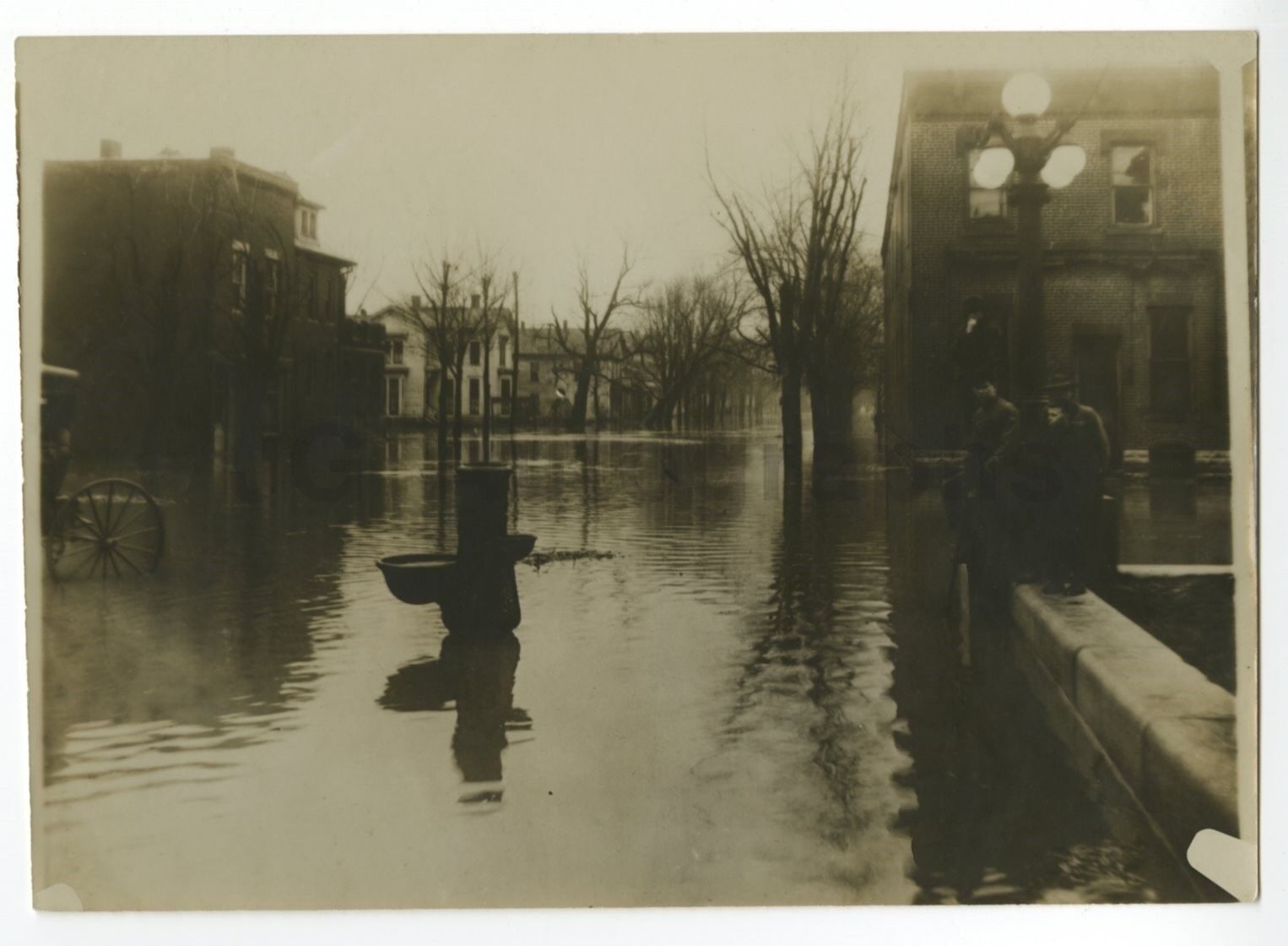 The Great Dayton Flood of 1913 Original Silver Gelatin 8x10 Photo Poster paintinggraph