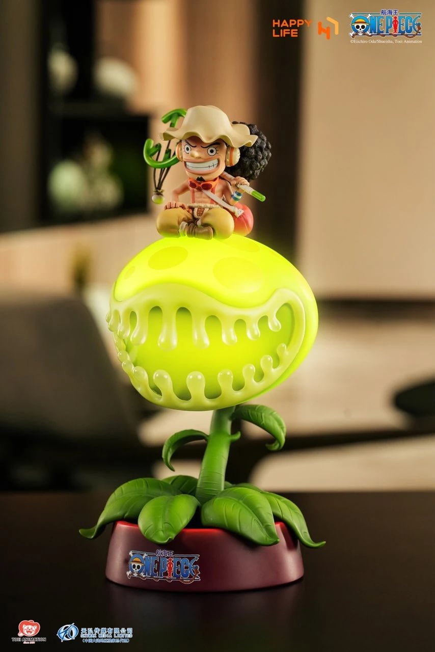 Licensed Squeeze Little Usopp Touch Night Lamp with LED - ONE