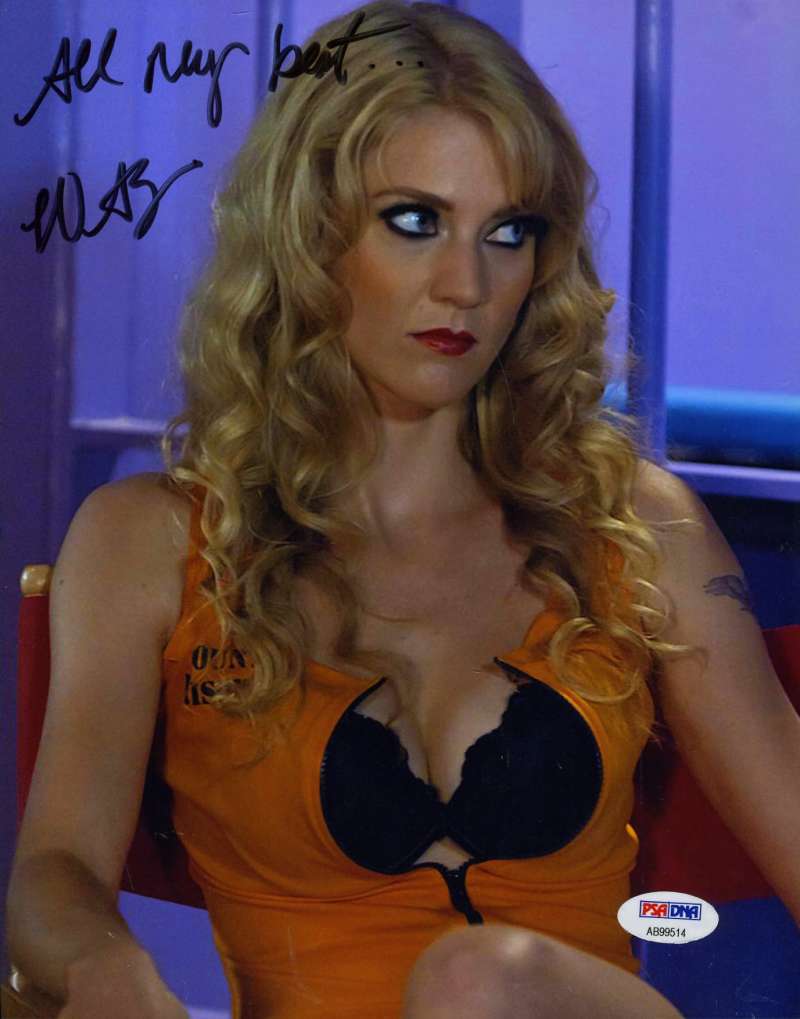 Winter Ave Zoli Son Of Anarchy Psa/dna Coa Signed 8x10 Photo Poster painting Authentic Autograph