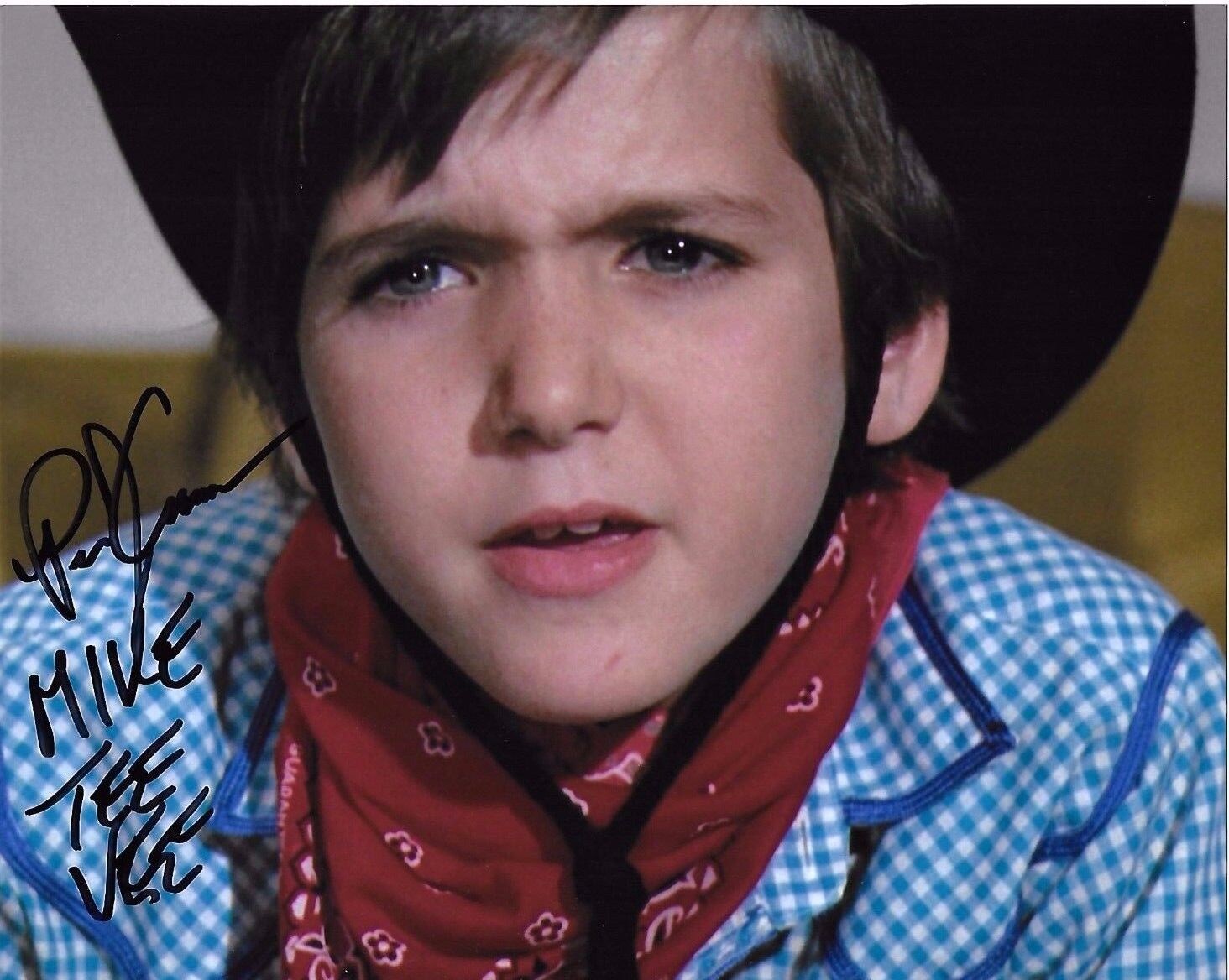 Paris Themmen Signed Photo Poster painting MIKE TEEVEE Willy Wonka & The Chocolate Factory G934