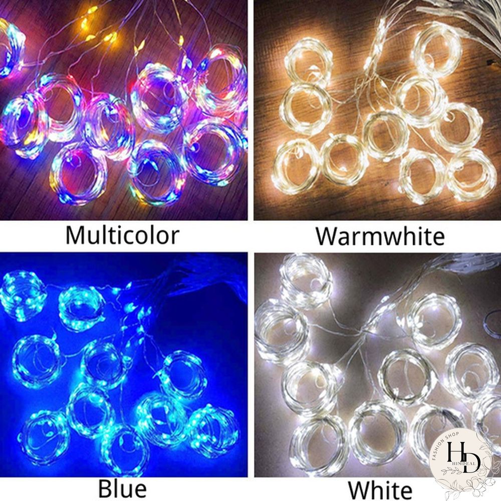 Upgrade Fairy Light Strings Christmas Wedding Party Decor Curtain String Light