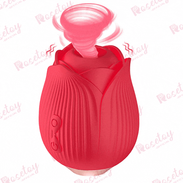 Deluxe1 Clit Sucking Rose Vibrator Rosetoy Official