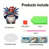 DIY Independence Day Gnome Diamond Painting Desktop Ornaments