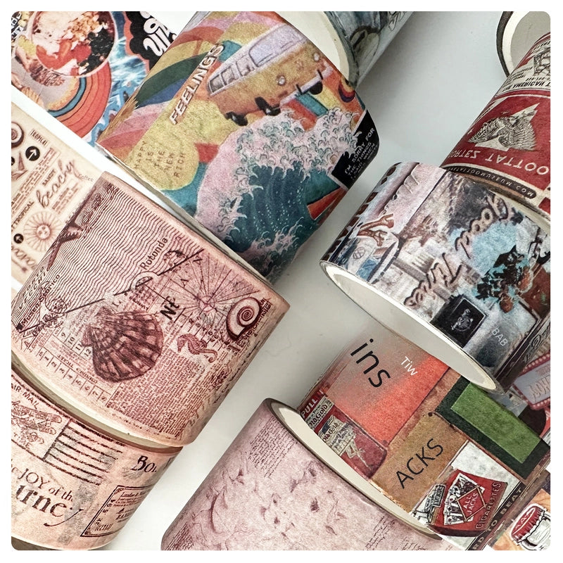 Office/cultural Supplies Stickers/tape For Planners/journals/scrapbooks/diy Crafts