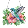 >SALE<Animal Diamond Art Hanging Pendant Diamond Painting Home Decor (Flower Bird)