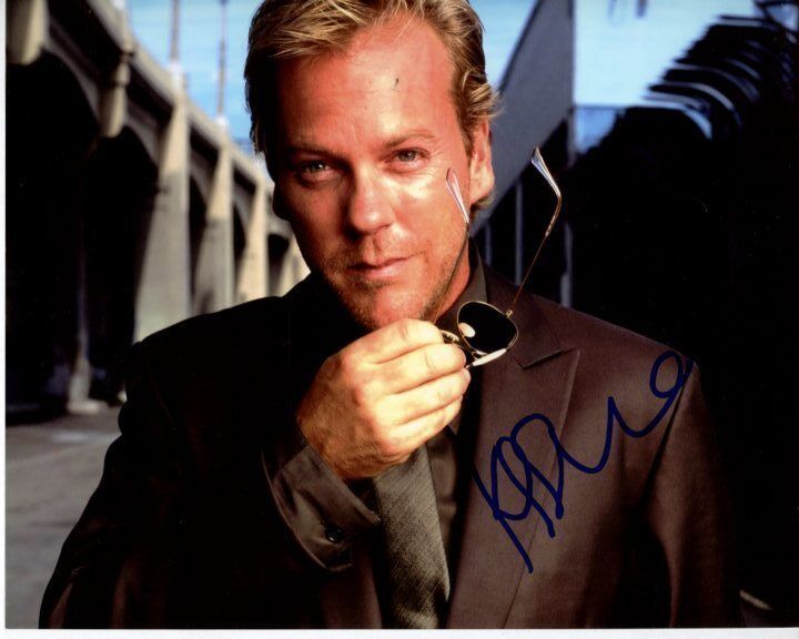 KIEFER SUTHERLAND Signed Autographed Photo Poster painting