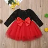 Kid Baby Girl  Princess Mesh Lace Wedding Christmas Dresses