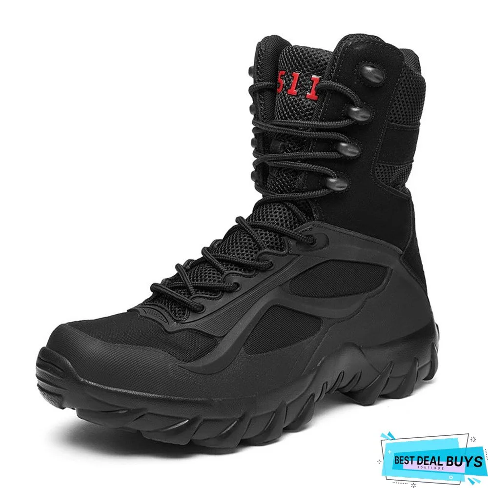 Men's High Martin Boots Ultralight Tooling Outdoor Men's Boots